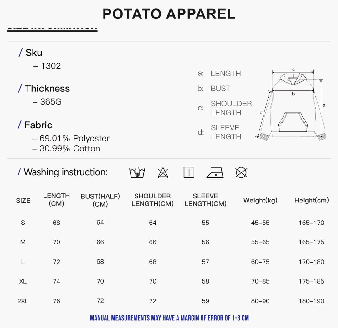 Oversized Polar Fleece 365gsm High-Neck Hoodie – detail 2