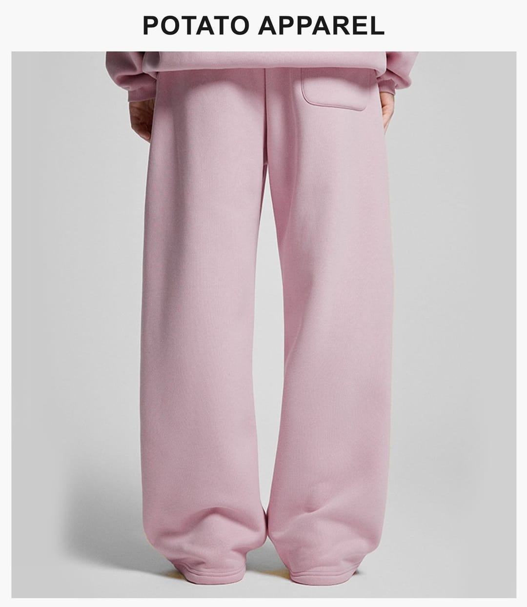 Polar Fleece 365gsm Straight Leg Sweatpants – detail 11