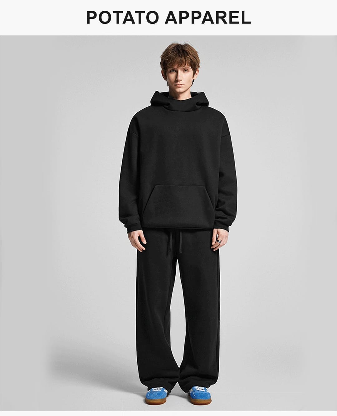 Polar Fleece 365gsm Straight Leg Sweatpants – detail 7