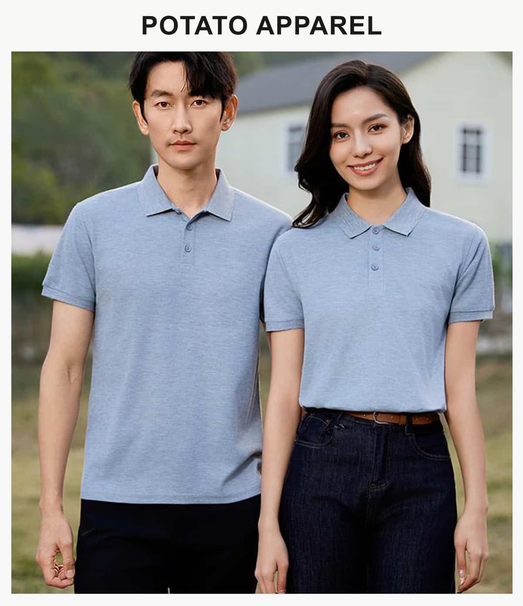 Quick-Dry 100% Polyester Side-Slit Polo Shirt – detail 11