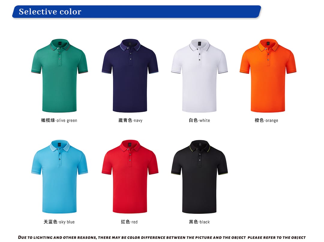 Quick Dry 190GSM Unisex Slim Fit Polo – detail 3