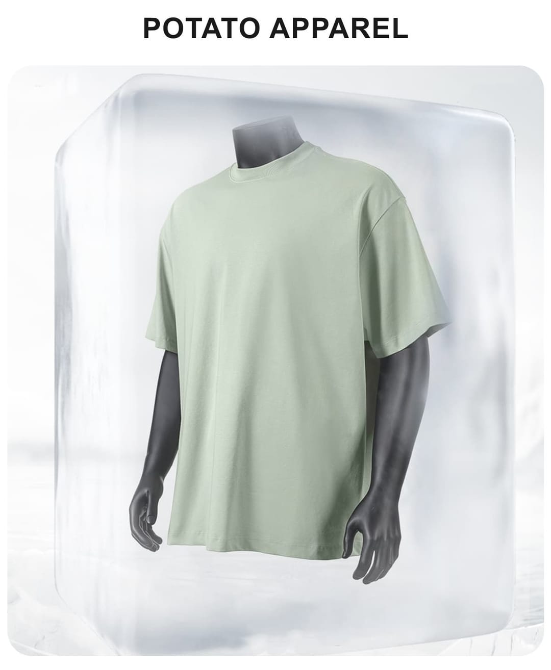 Quick Dry 230Gsm Sun Protection Cooling T-shirt – detail 1