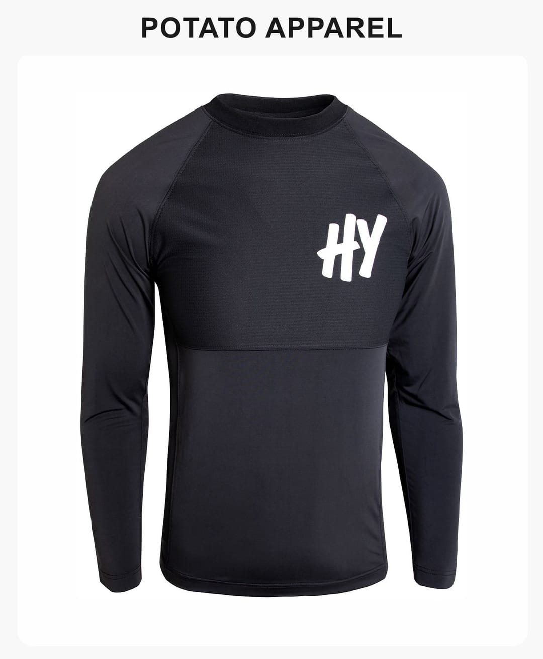 Quick Dry Sports Long Sleeve Tee Mens Gym Clothes – detail 1
