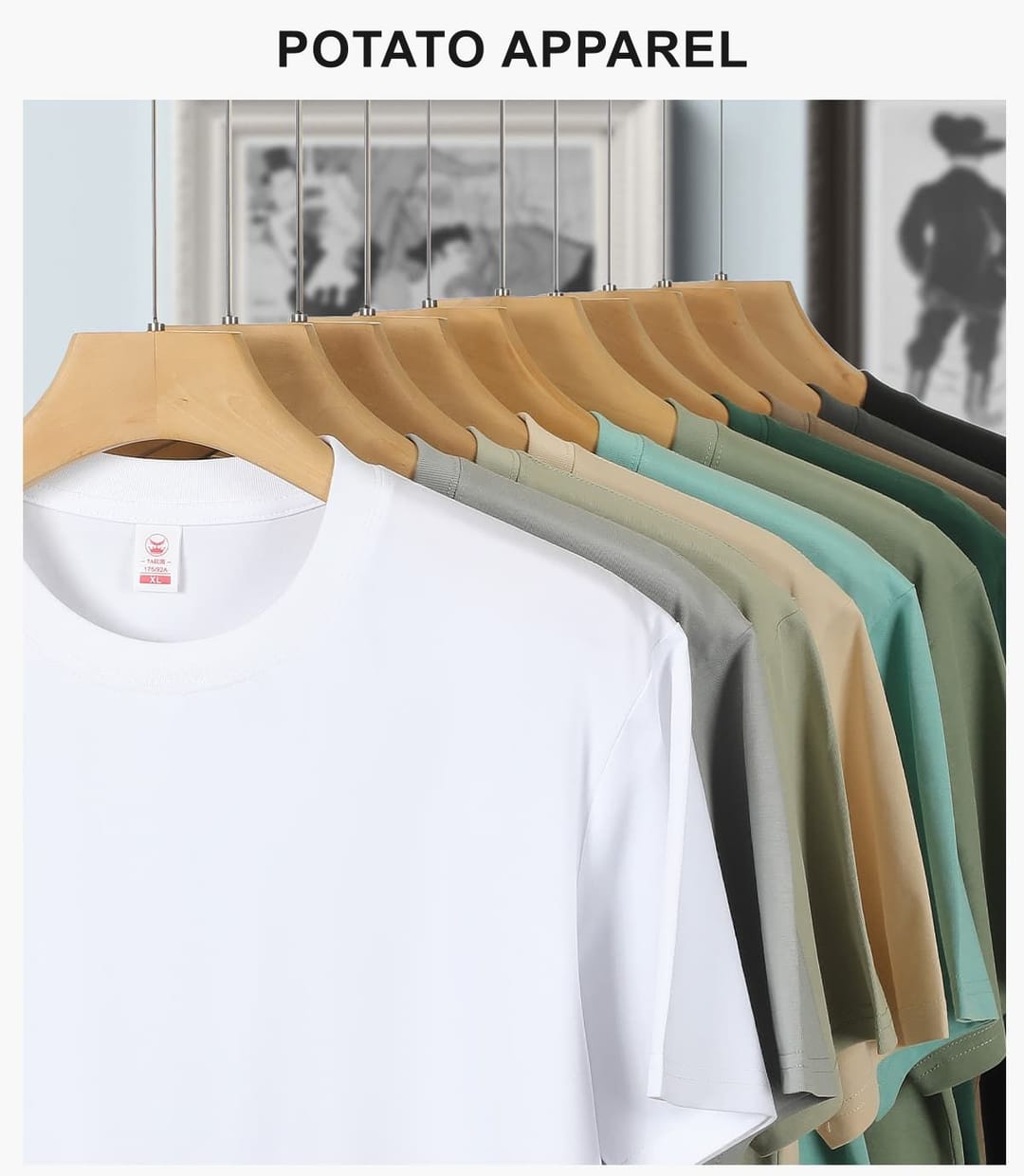 Quick Dry180Gsm Cotton Sorona Cooling T-Shirt – detail 9