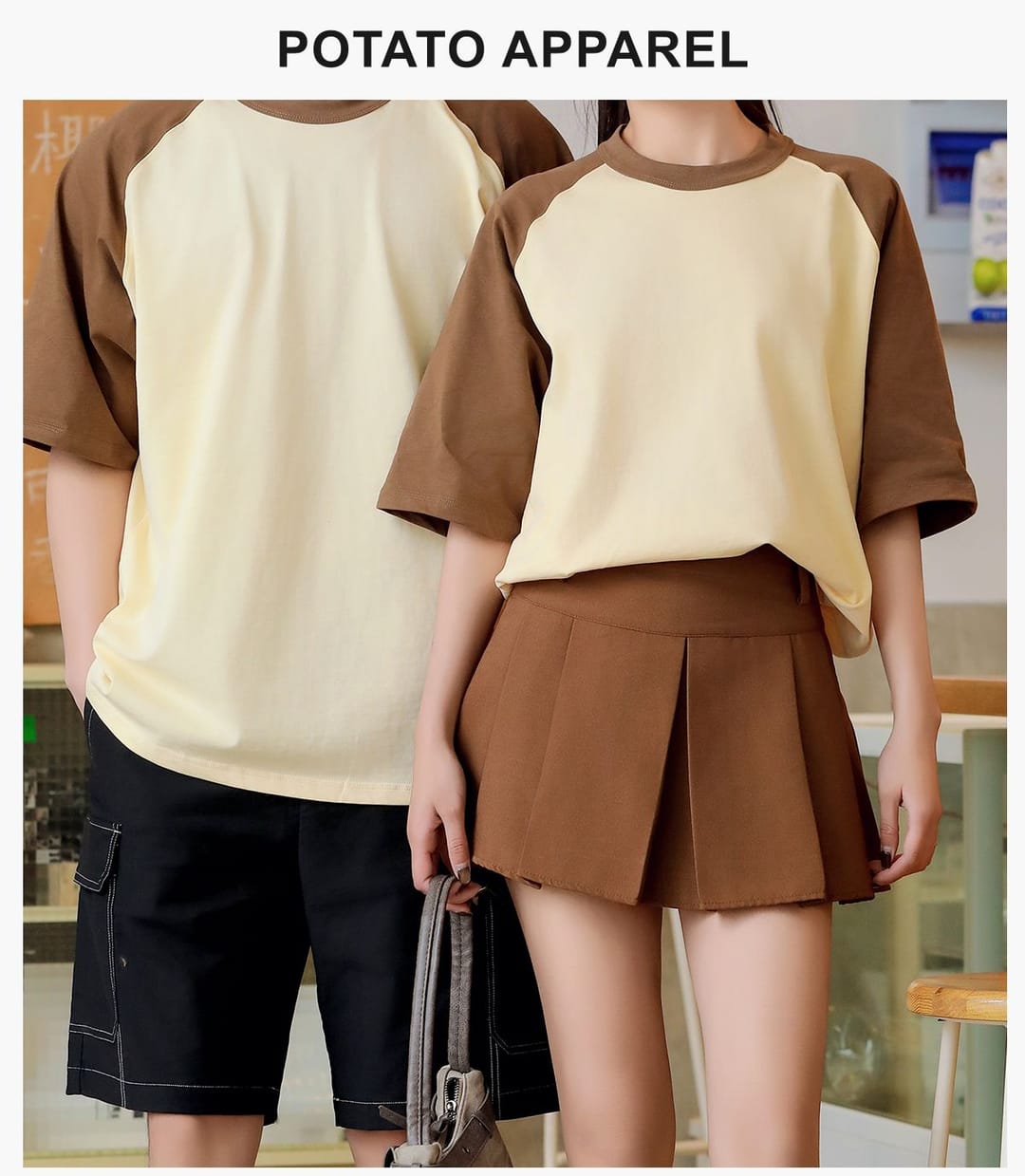 Raglan Sleeve 280Gsm Unisex Oversized T-Shirt – detail 9