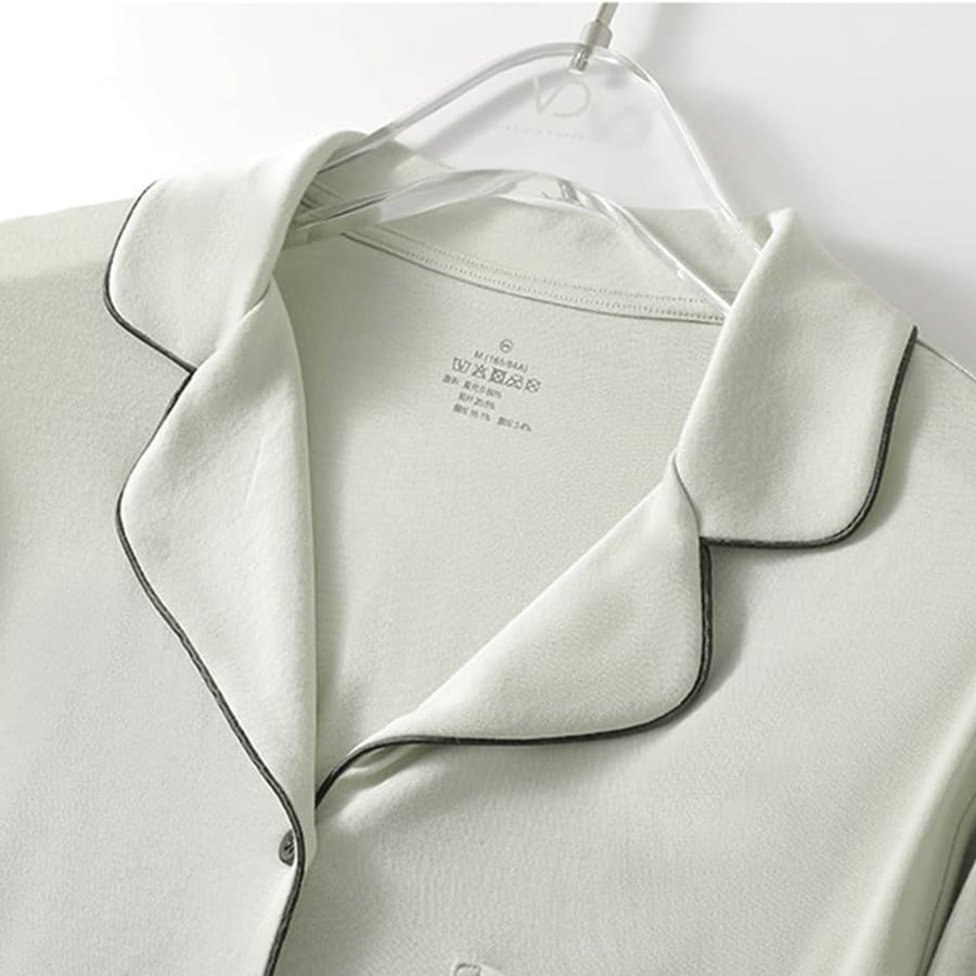 Soft Modal Long Sleeve Pajamas Set thumbnail 2