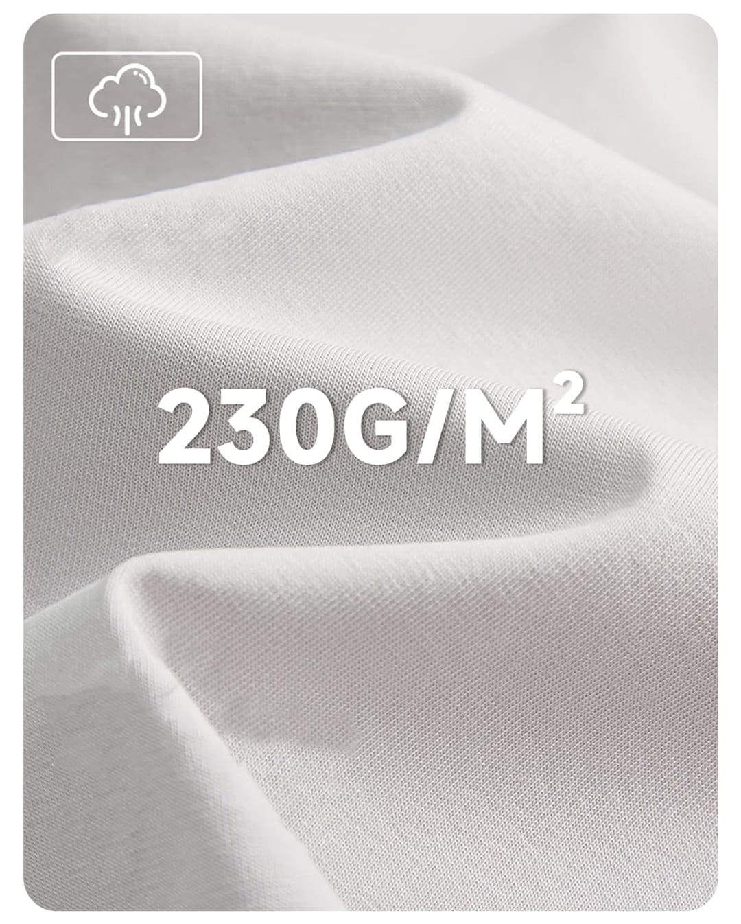Solid 230Gsm Cotton Long Sleeve T-Shirt – detail 2