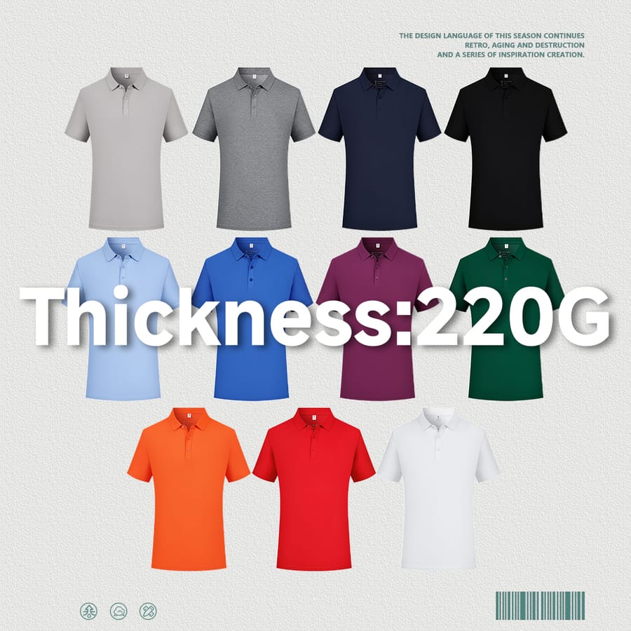 Sorona Cooling Quick-Dry 40s 220GSM Polo Shirt thumbnail 2