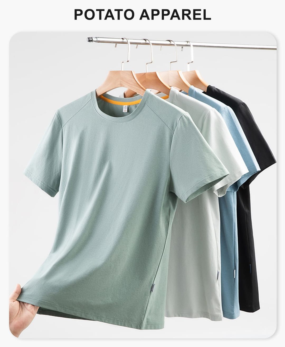 Sorona Quick-dry 200gsm Outdoor T-shirt – detail 1