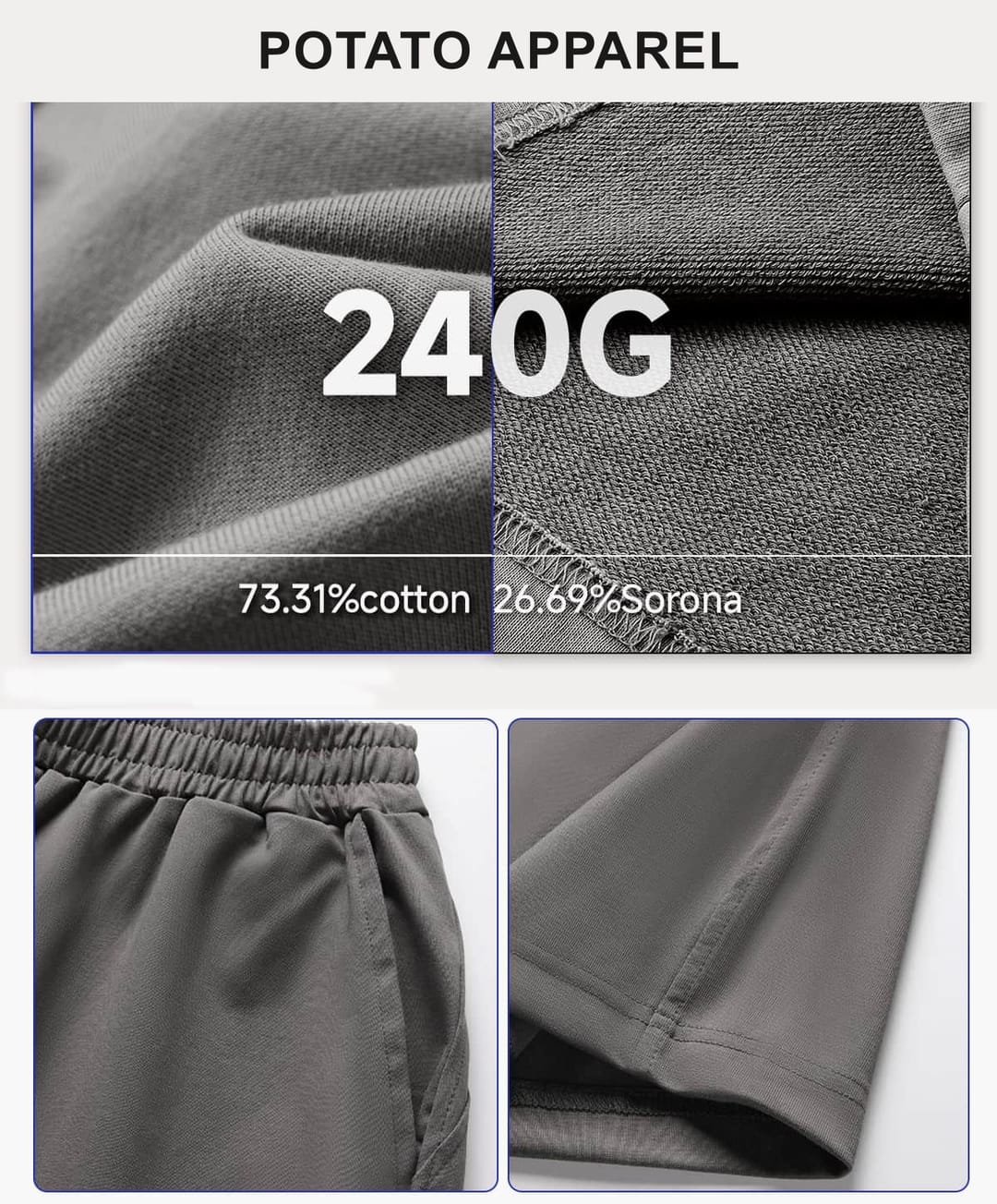 Sorona Terry Cooling Quick-Dry Sun Shorts – detail 4