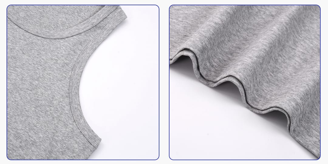 Sporty 315g Fitted Racerback Tank Top For Men – detail 6