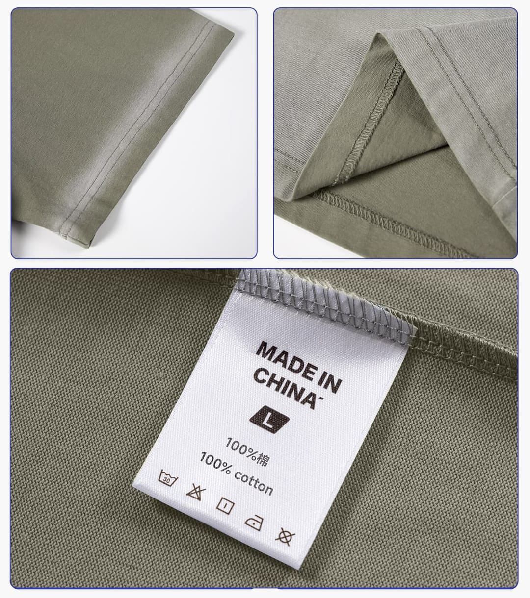Spray Fade Washed 100% Cotton Oversized T-Shirt – detail 6