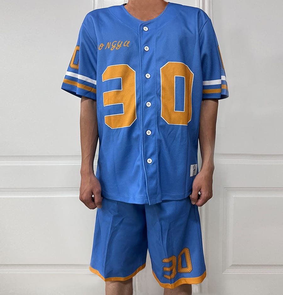 Streetwear 220GSM Baseball Shorts Set