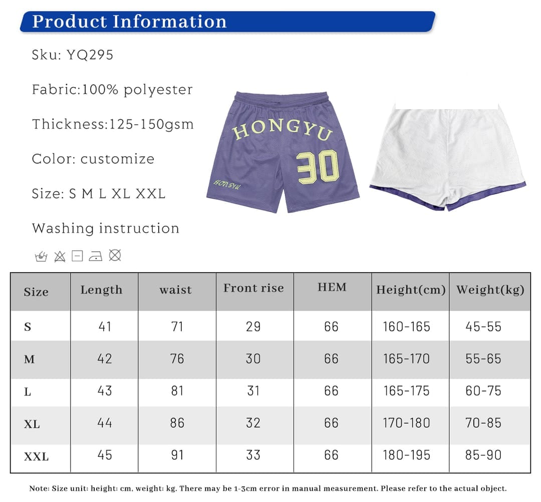Streetwear Football Jersey Mesh Shorts Set – detail 2