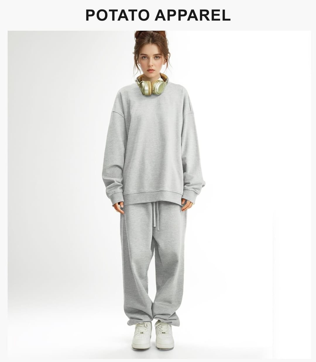 Terry 360Gsm Oversized Solid Sweatshirt – detail 10