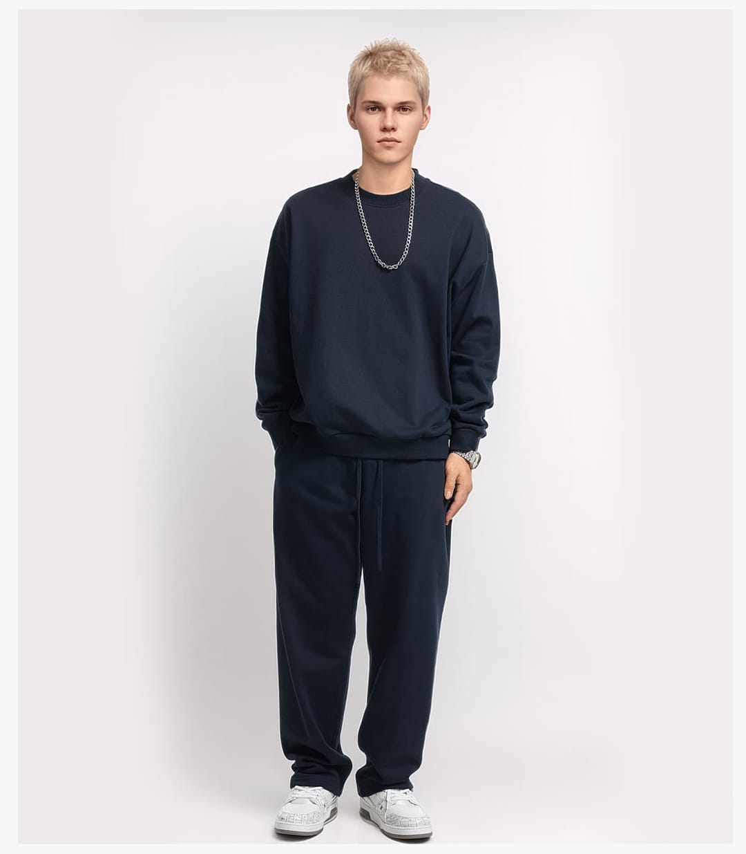 Terry 360Gsm Oversized Solid Sweatshirt – detail 11