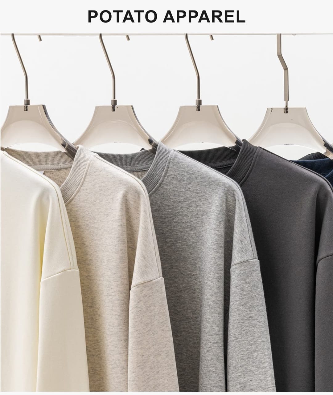 Terry 360Gsm Oversized Solid Sweatshirt – detail 12