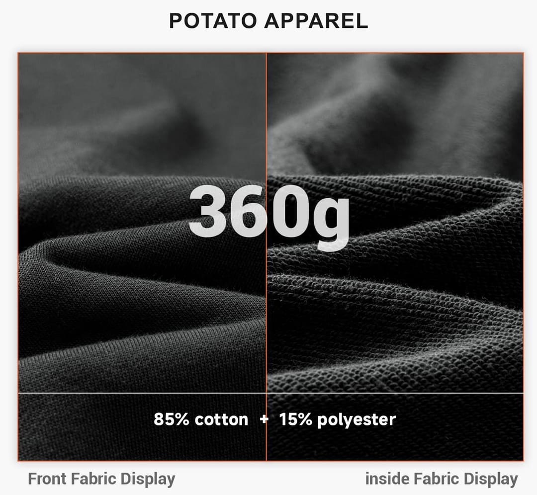 Terry 360Gsm Oversized Solid Sweatshirt – detail 5