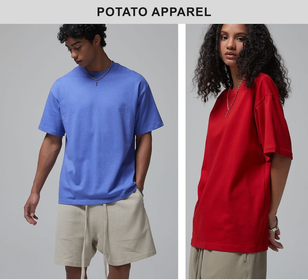 Thick 305Gsm Cotton Unisex Oversized T-Shirt – detail 13