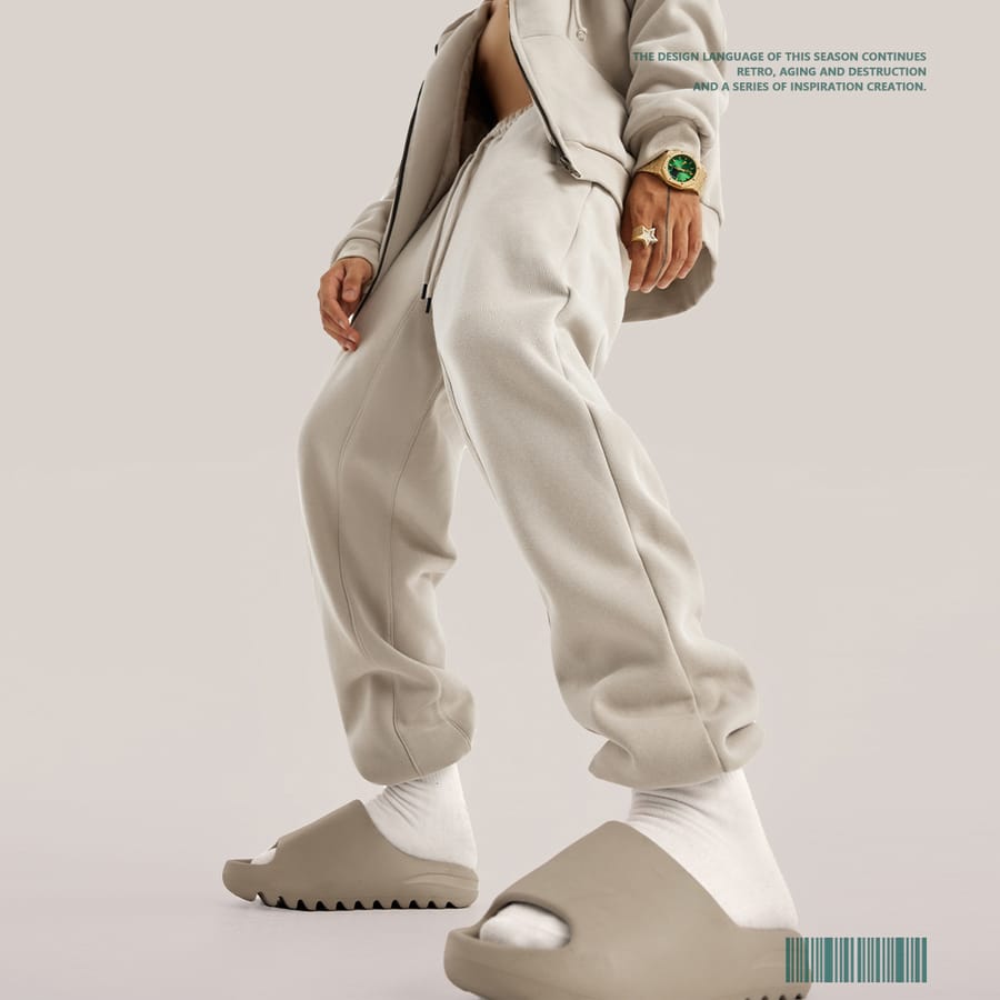 Thick 345Gsm Fleece Sweatpants for Winter thumbnail 4