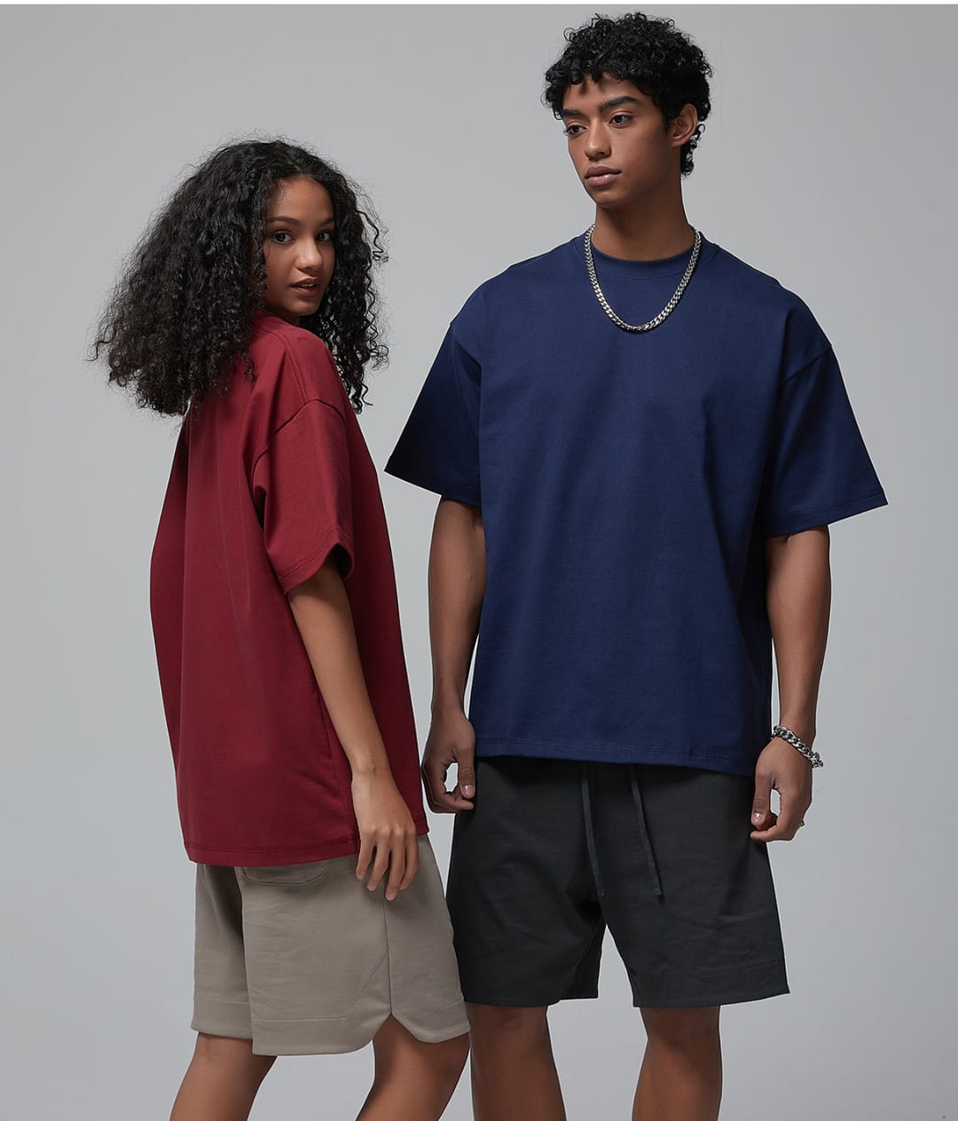 Thick 385Gsm Oversized Fashoin Unisex T-shirt – detail 13