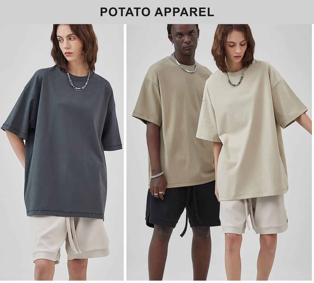 Thick 385Gsm Oversized Fashoin Unisex T-shirt – detail 9