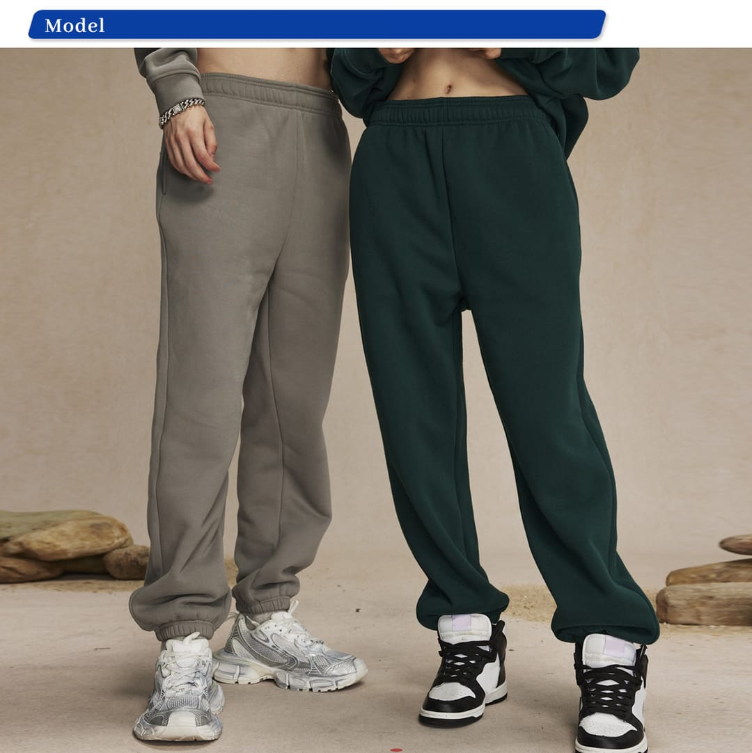 Thick 400Gsm Polar Fleece Jogger Sweatpants – detail 10