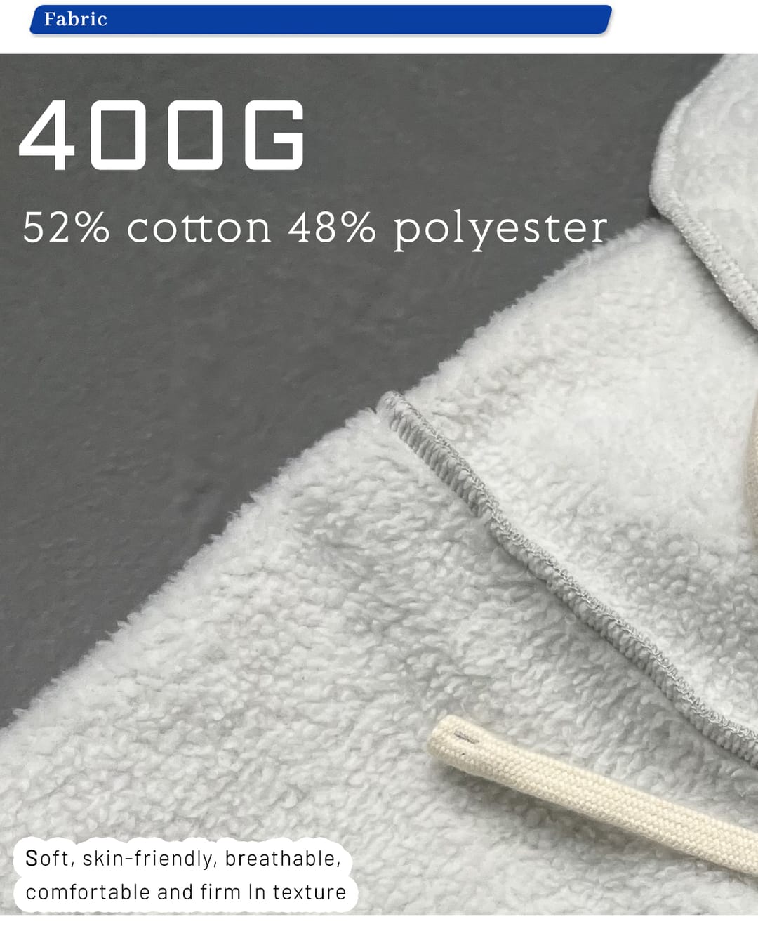 Thick 400Gsm Polar Fleece Jogger Sweatpants – detail 5