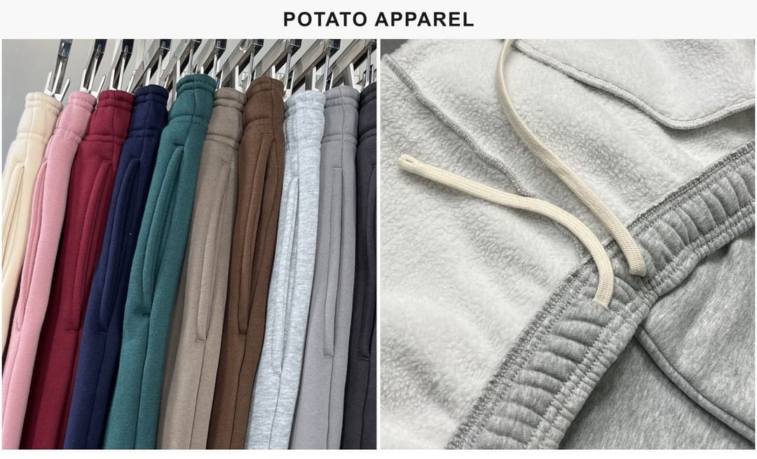 Thick 400Gsm Polar Fleece Jogger Sweatpants – detail 8