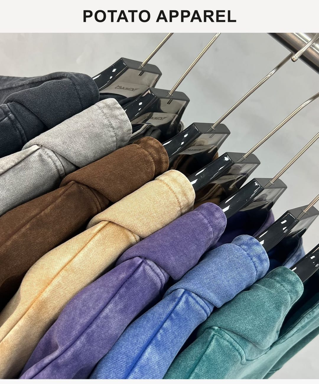 Thick 420Gsm Cotton Terry Acid Wash Hoodie – detail 13