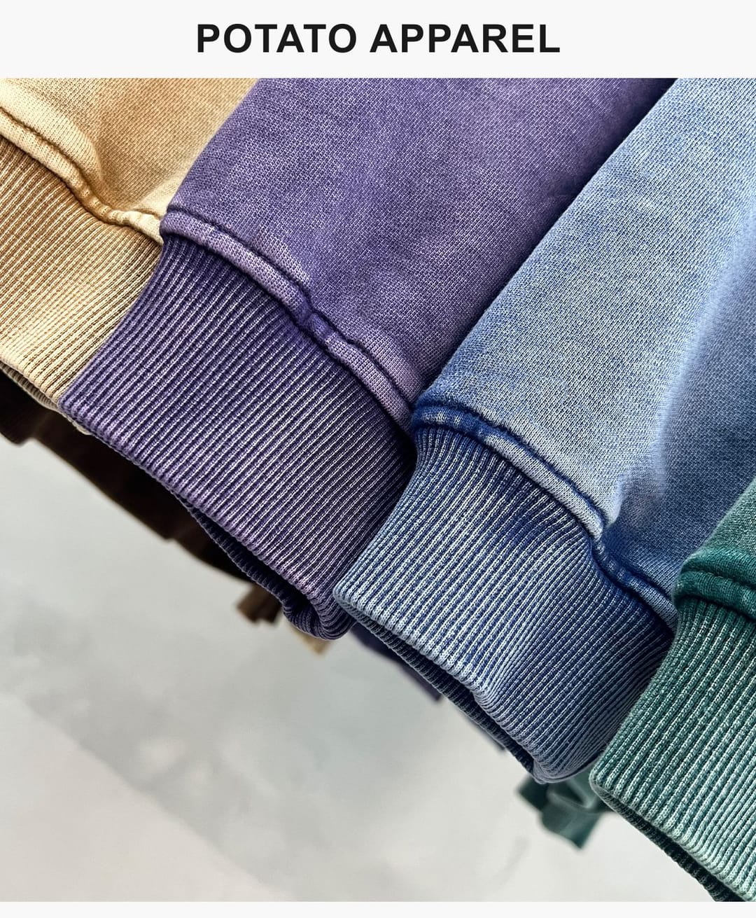 Thick 420Gsm Cotton Terry Acid Wash Hoodie – detail 15