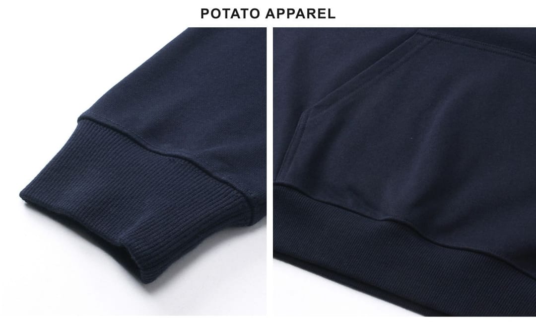 Thick Brushed Cotton Terry 430Gsm Oversized Hoodie – detail 6