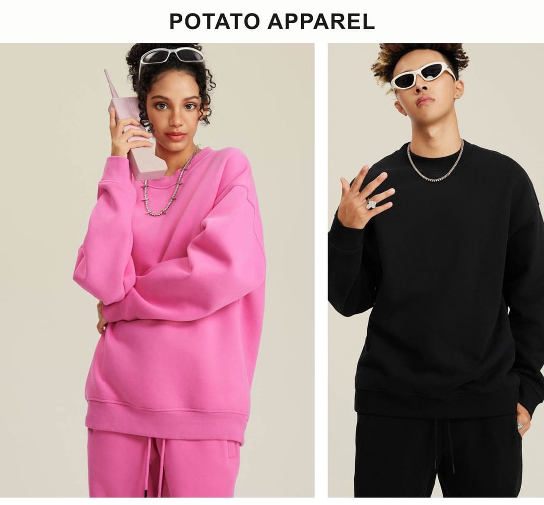 Thick Fleece 345Gsm Oversized Plain Sweatshirt – detail 13