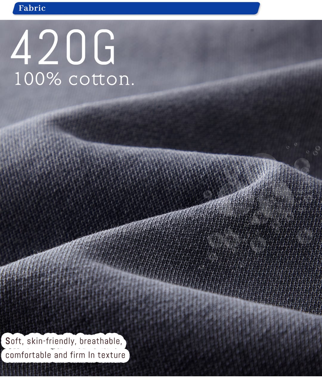 Thick French Terry 420Gsm Vintage Wash Hoodie – detail 4