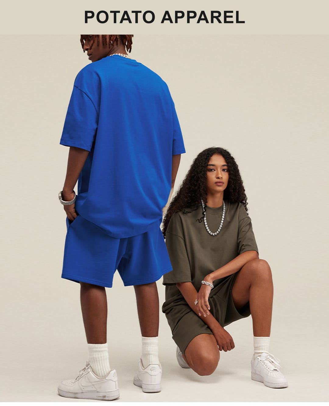 Thick Oversized Fashion Streetwear T-Shirt 305GSM – detail 10