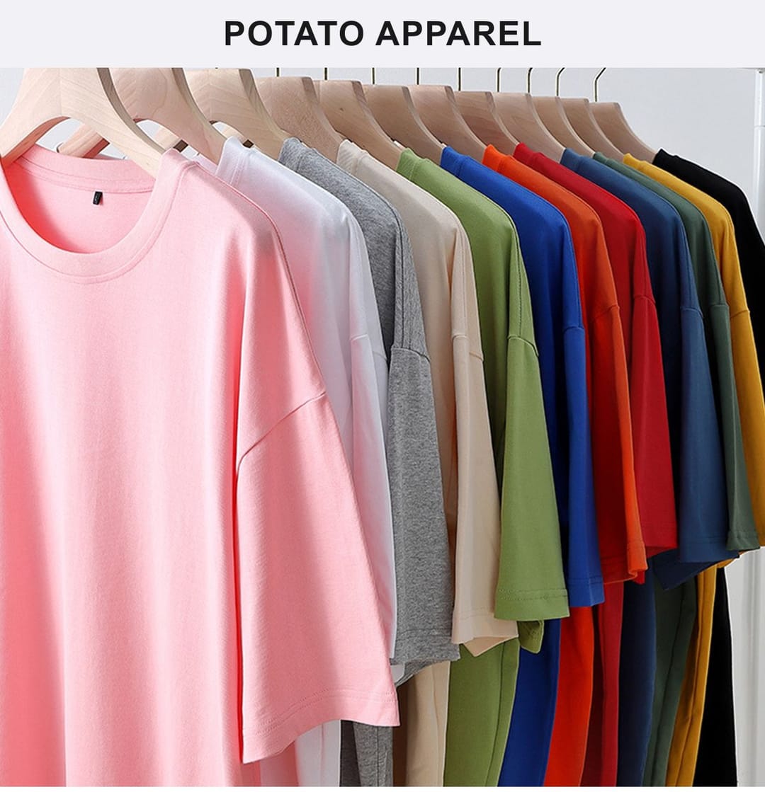 Unisex Drop shoulder T-Shirt Oversized 240gsm – detail 8