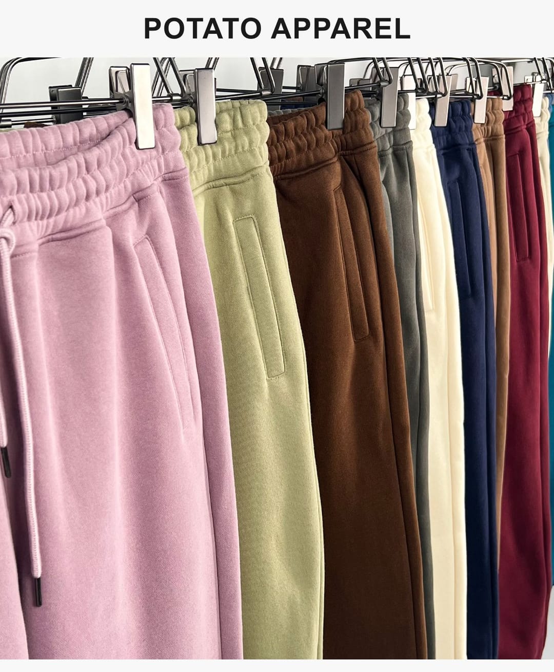 Winter Fleece 350Gsm Jogger String Sweatpants – detail 10