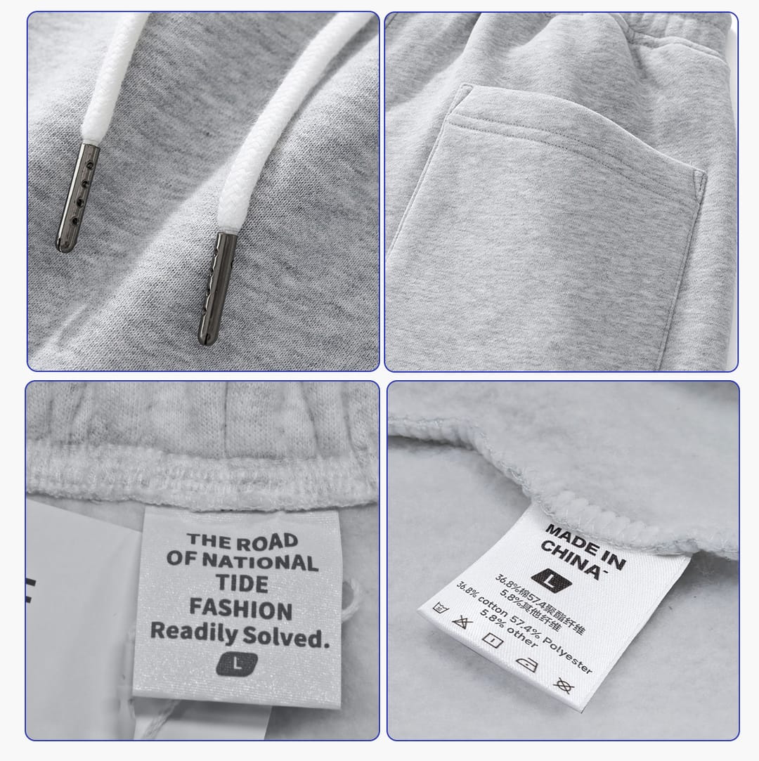 Winter Fleece 350Gsm Jogger String Sweatpants – detail 7