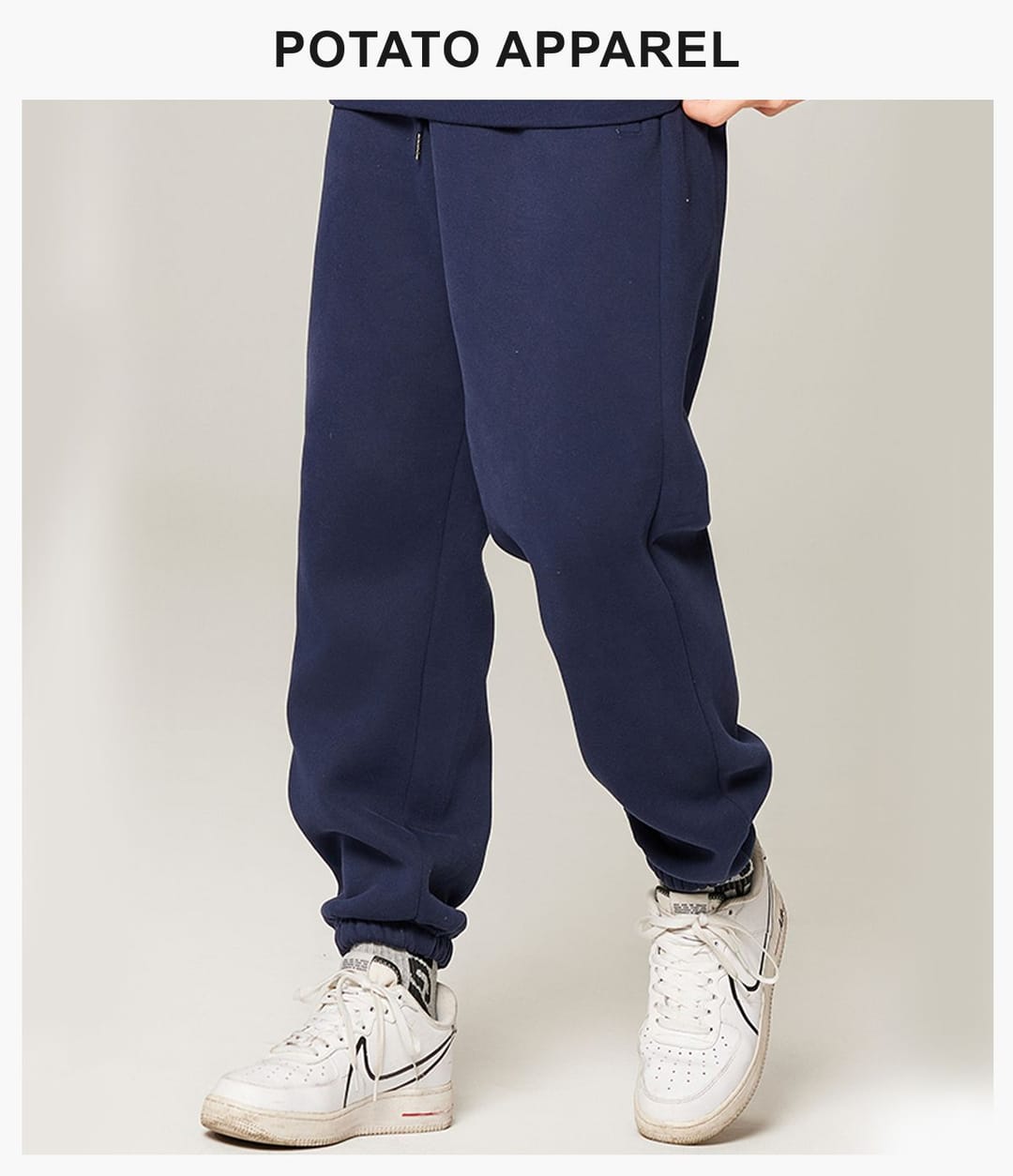 Winter Fleece 350Gsm Jogger String Sweatpants – detail 9