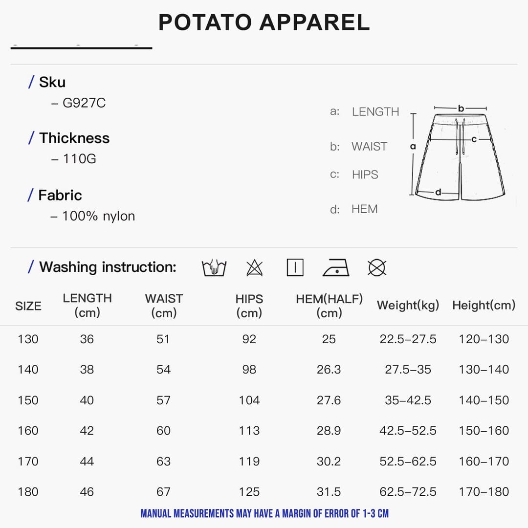 Woven Kids‘ Cooling Quick-Dry 110G Breathable Shorts – detail 2
