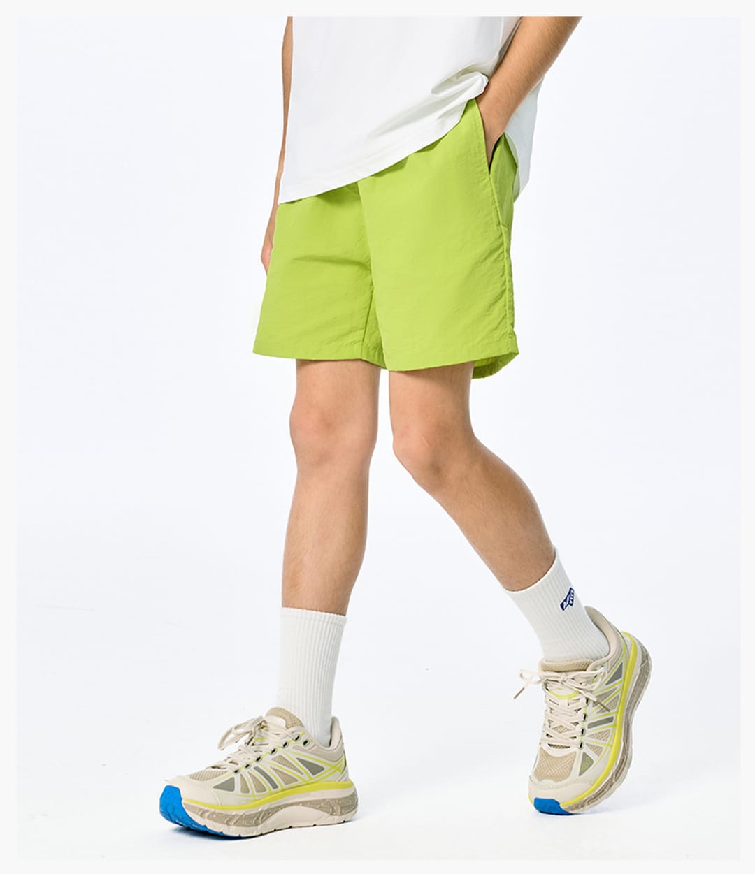 Woven Kids‘ Cooling Quick-Dry 110G Breathable Shorts – detail 7