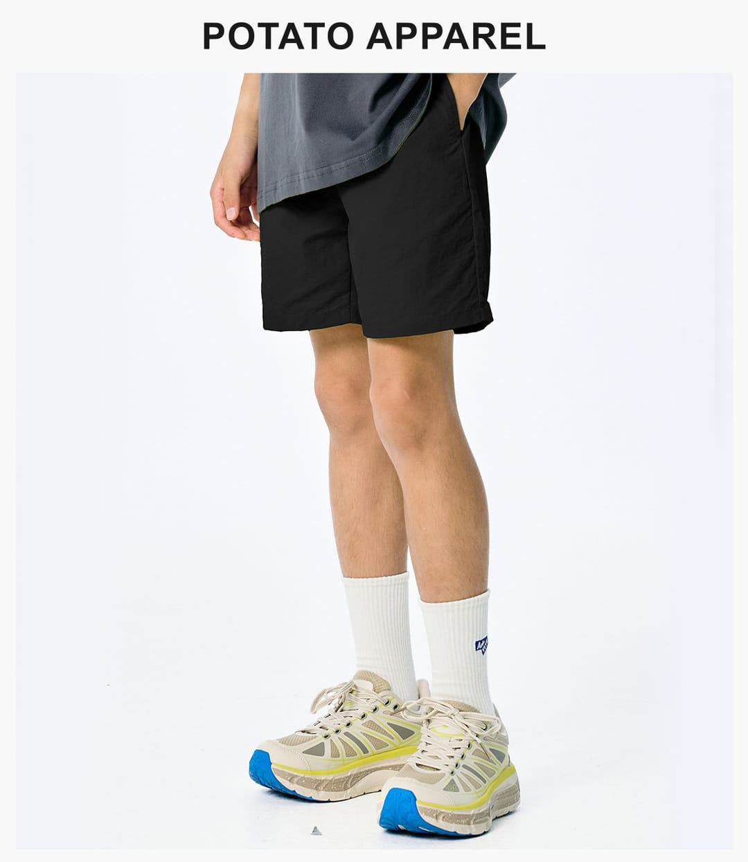 Woven Kids‘ Cooling Quick-Dry 110G Breathable Shorts – detail 9